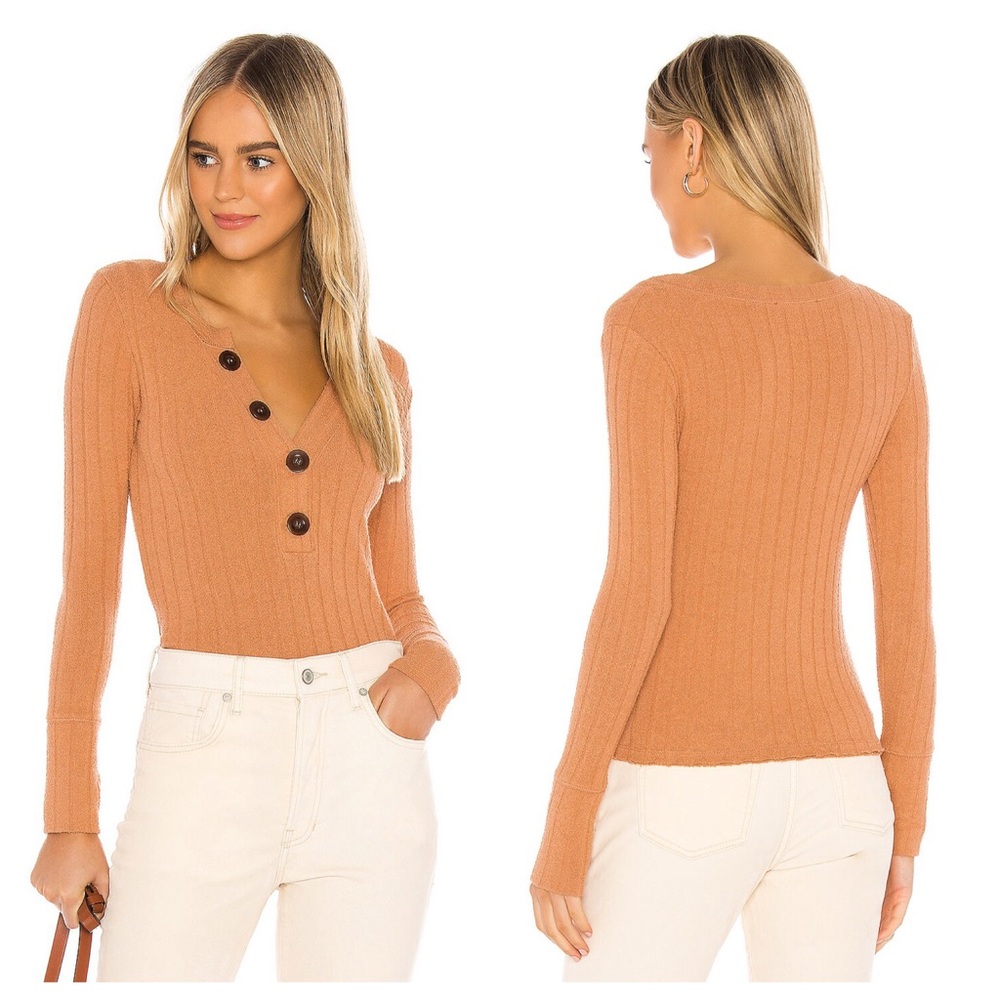 Free People Oliver Henley Terracotta XS